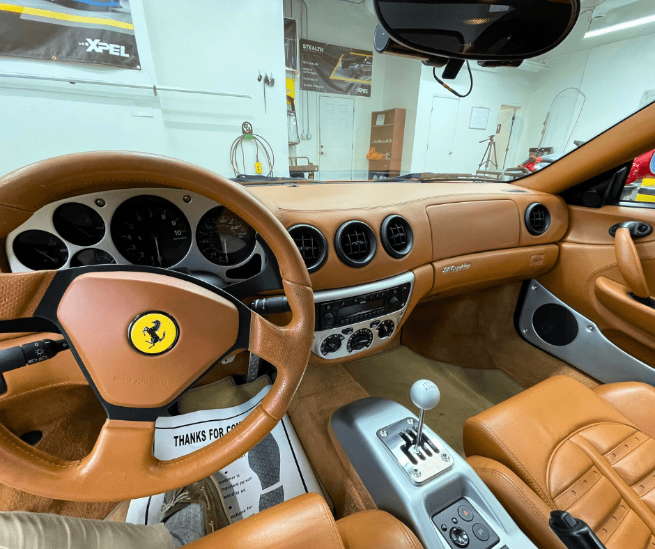 2004 Ferrari 360 Spider Interior