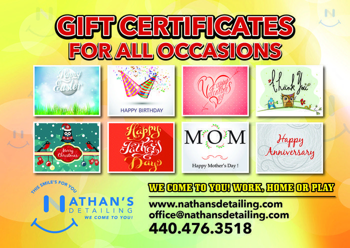 Gift Certificates
