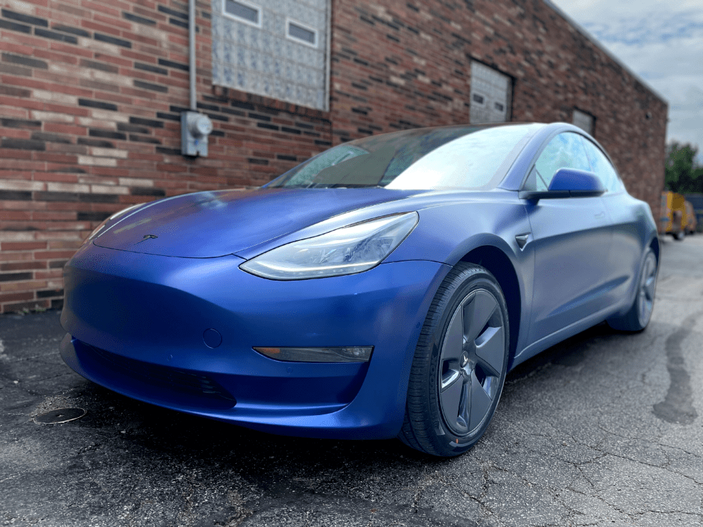 Tesla Model 3 Matte Wrap
