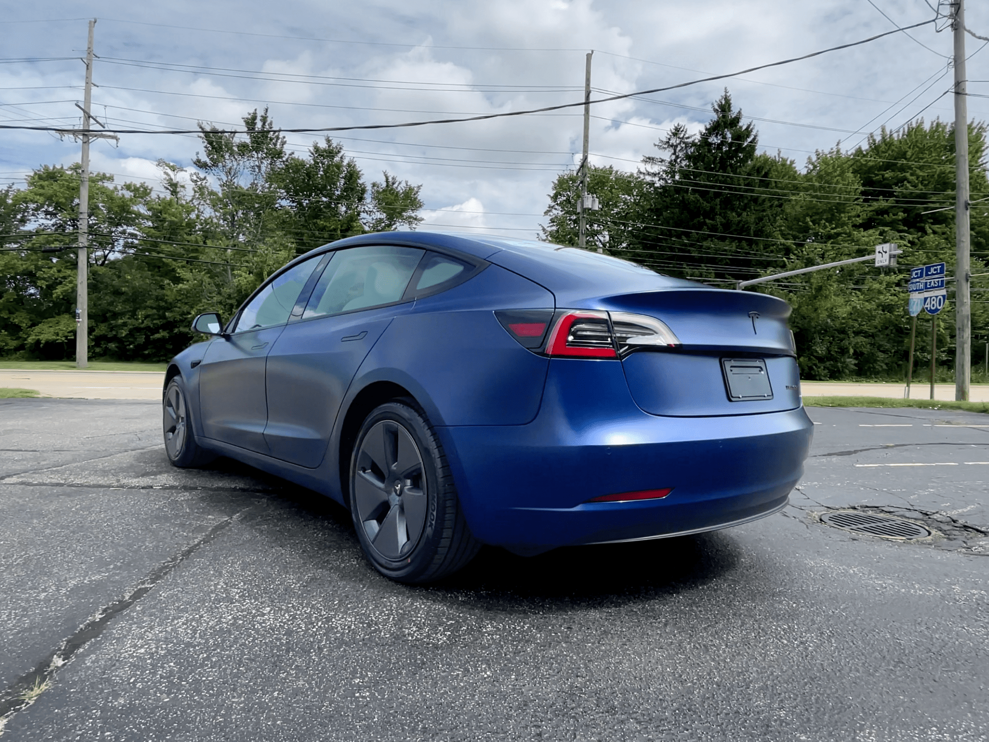 XPEL Stealth - Tesla Model 3 - All colors in matte paint protection film. -  OCDetailing