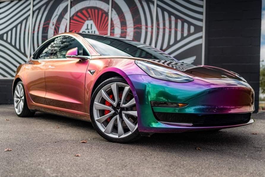 Tesla Color PPF Paint Protection Film Colored Car Wraps