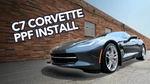 corvette c7 paint protection film installation
