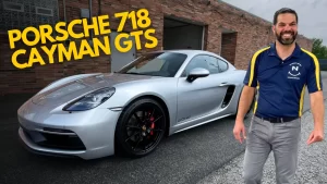 Thumbnail for our video on the Porsche 718 Cayman GTS 4.0 paint protection film installation
