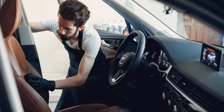 how to remove stains from car seats